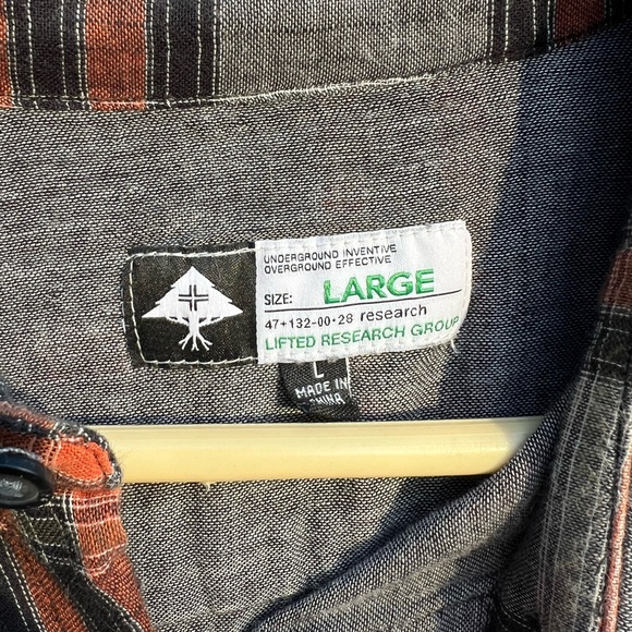 LRG Plaid Button Down - Picture 4 of 4